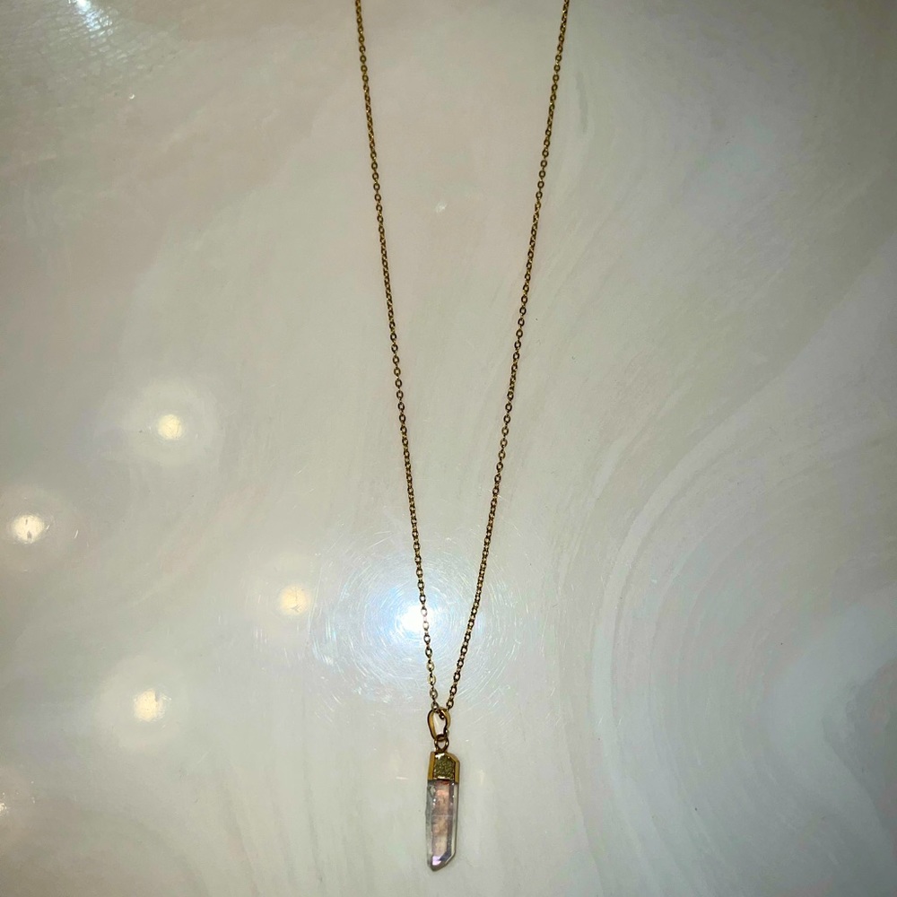 Never Worn Angel Aura 16k Gold Necklace